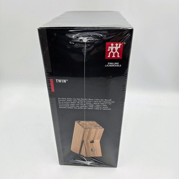Knife Block Zwilling J.A Henckles Twin 9 Slots 35109-200 New Sealed Box Read - Picture 2 of 9